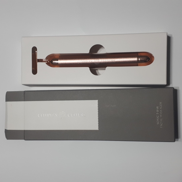 BNIB Complex culture beauty sonic t-bar facial massager - Picture 1 of 2